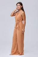 Picture of Tie Waist Slv Jumpsuit