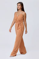 Picture of Tie Waist Slv Jumpsuit
