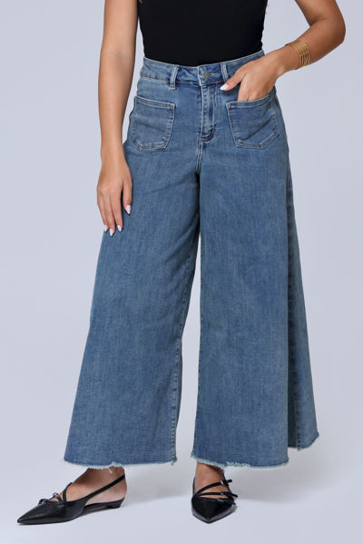 Picture of FS Wide Leg Raw Hem Jean