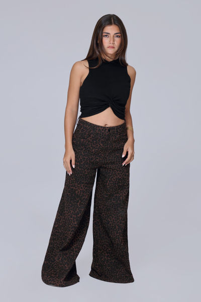 Picture of FS Print Wide Leg Jean
