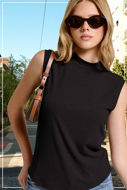 Picture of Stretch Ribbed Top