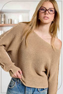 Picture of Boat Neck Off Sweater