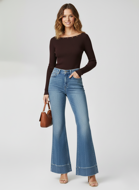 Picture of Boat Neck But  L/S Knitted