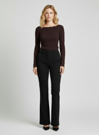 Picture of Boat Neck But  L/S Knitted