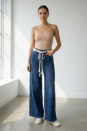 Picture of FS Wide Leg Jean w/Belt
