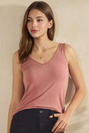 Picture of Seamless Reversible VNeck Top