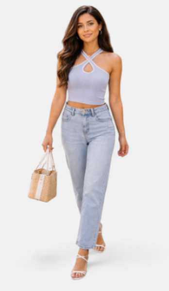 Picture of Cross Front  KeyHole Tank