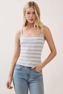 Picture of Striped Cami Tank Cami Top